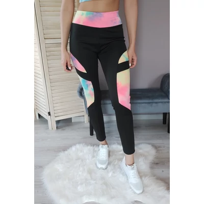Fitnesz leggings - rainbow