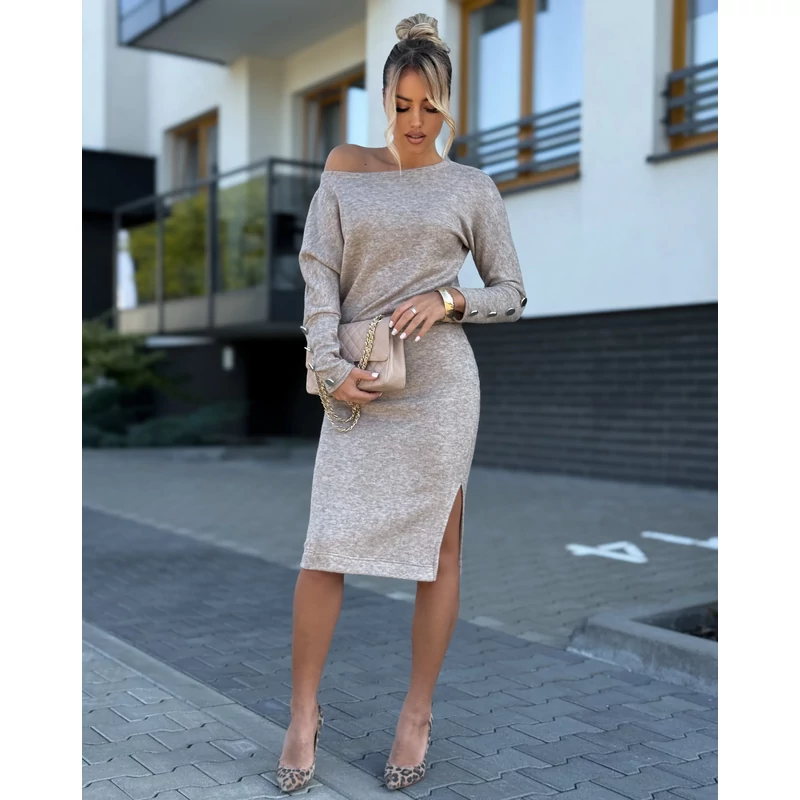 Marina kötött szett - bézs