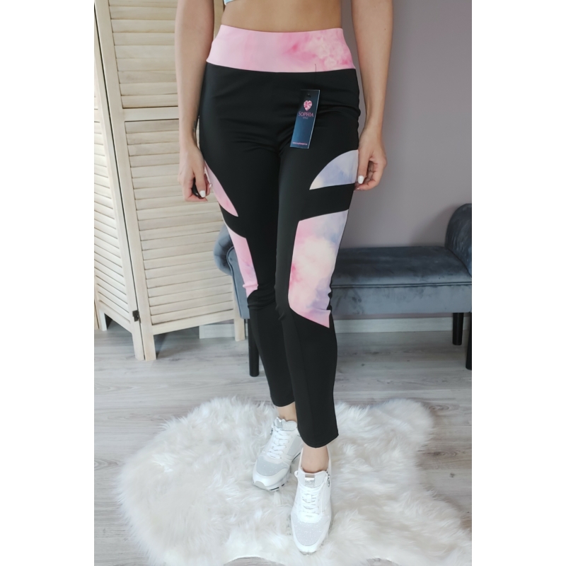 Fitnesz leggings - rózsaszín